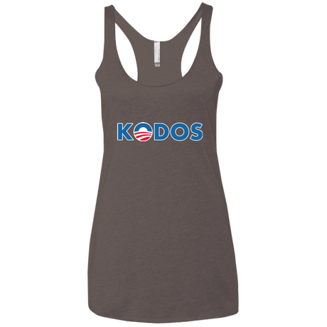 T-Shirts Macchiato / X-Small Vote for Kodos Women's Triblend Racerback Tank