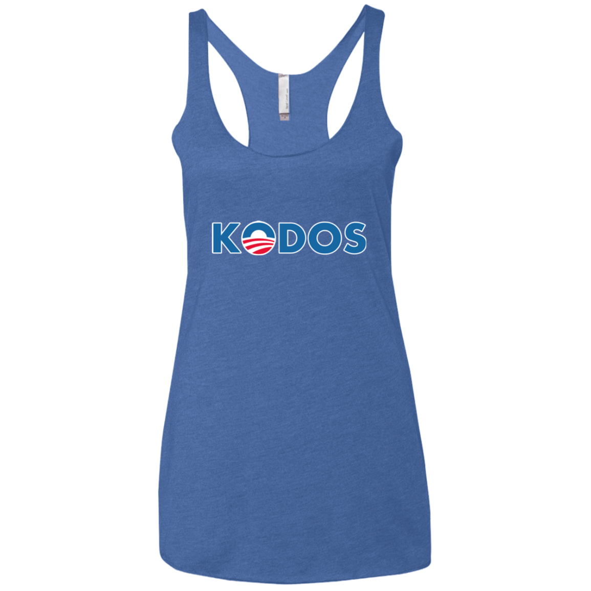 T-Shirts Vintage Royal / X-Small Vote for Kodos Women's Triblend Racerback Tank