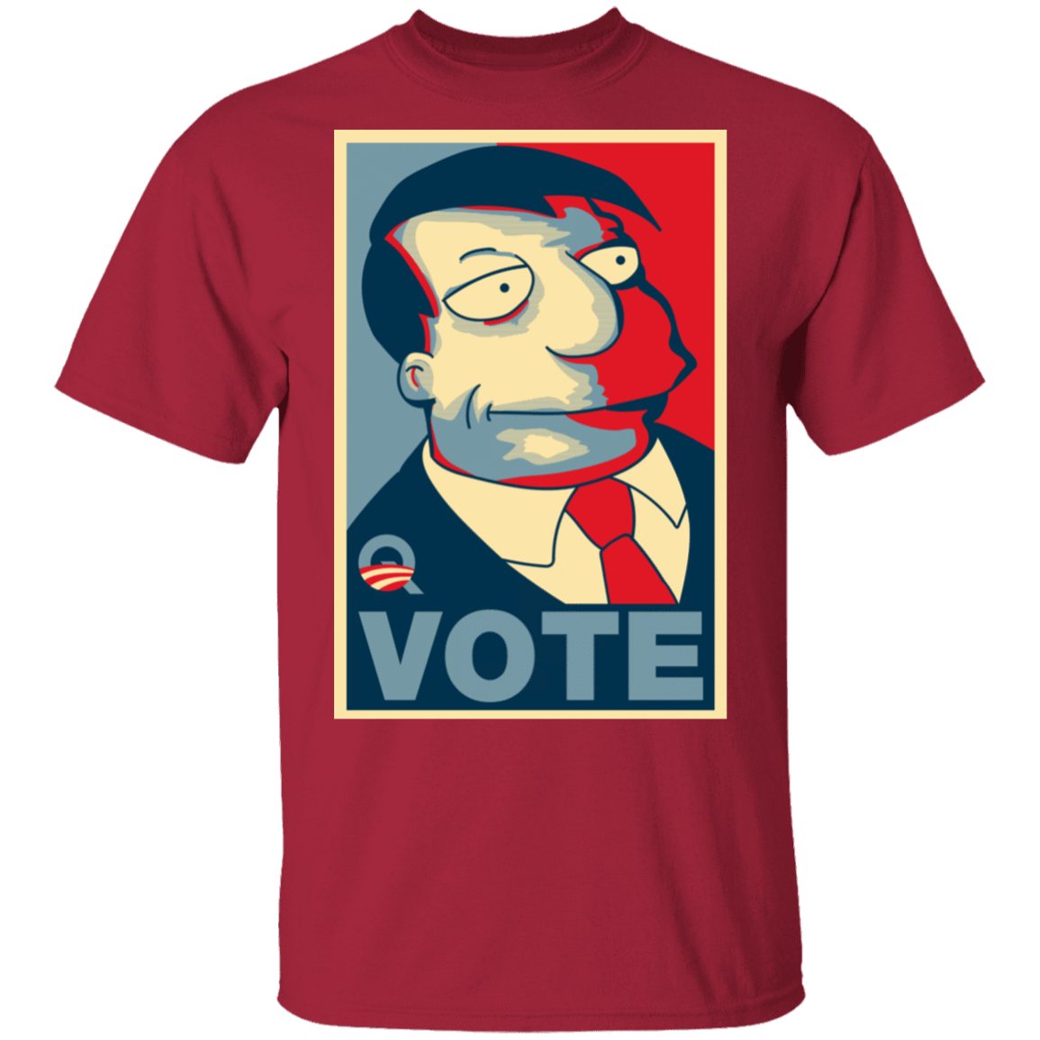 T-Shirts Cardinal / S Vote Quimby T-Shirt
