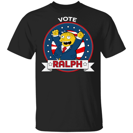 T-Shirts Black / S Vote Ralph T-Shirt