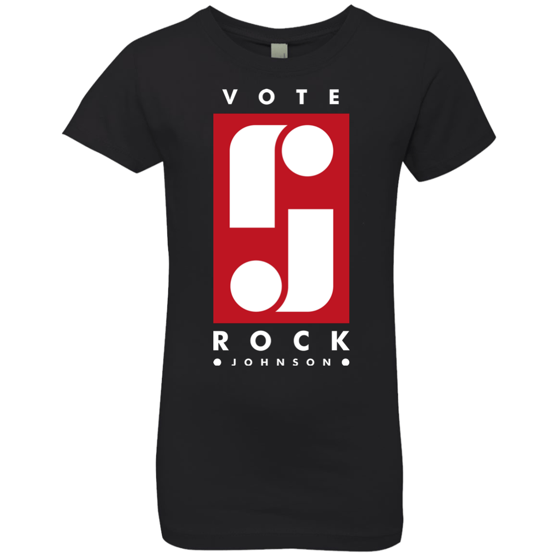Vote Rock Johnson Girls Premium T-Shirt
