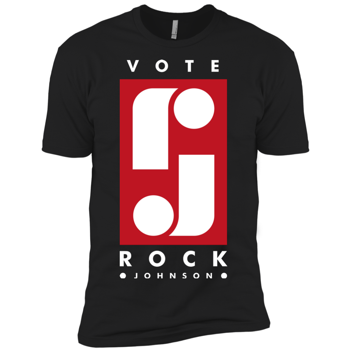 Vote Rock Johnson Men's Premium T-Shirt