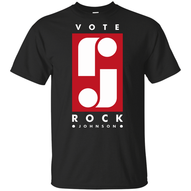 T-Shirts Black / YXS Vote Rock Johnson Youth T-Shirt