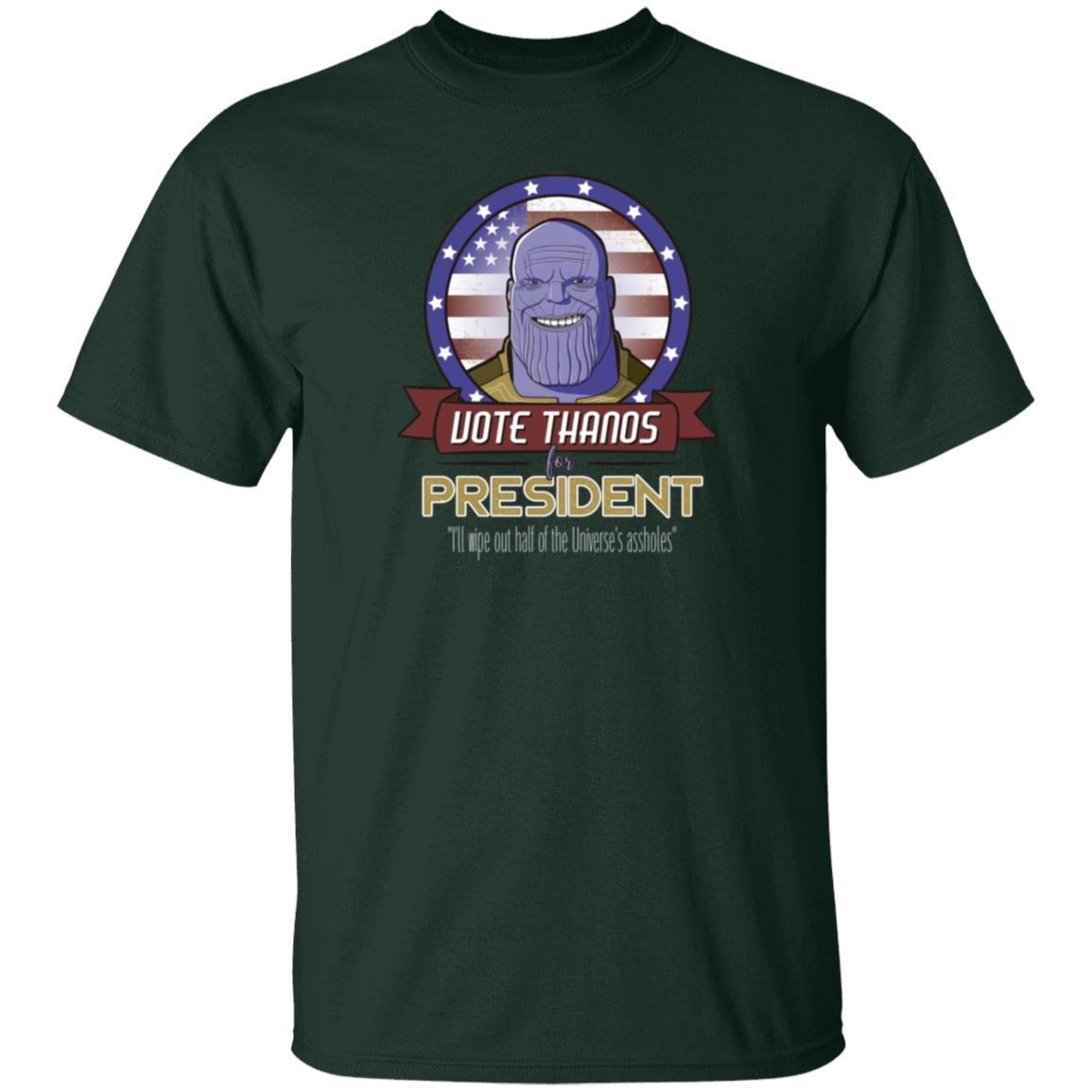 T-Shirts Forest / S Vote Thanos T-Shirt