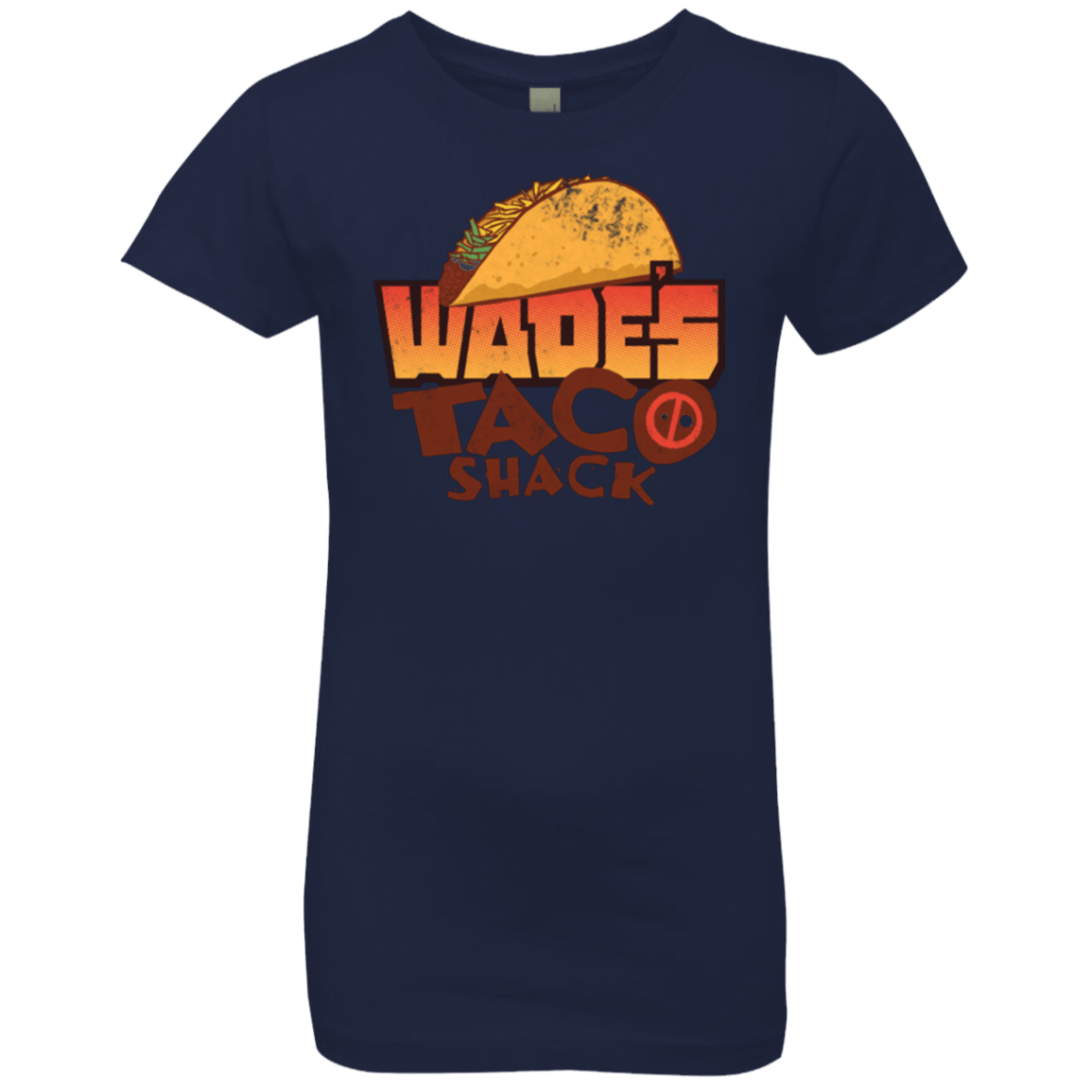 T-Shirts Midnight Navy / YXS Wade Tacos Girls Premium T-Shirt