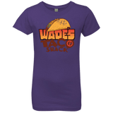 T-Shirts Purple Rush / YXS Wade Tacos Girls Premium T-Shirt