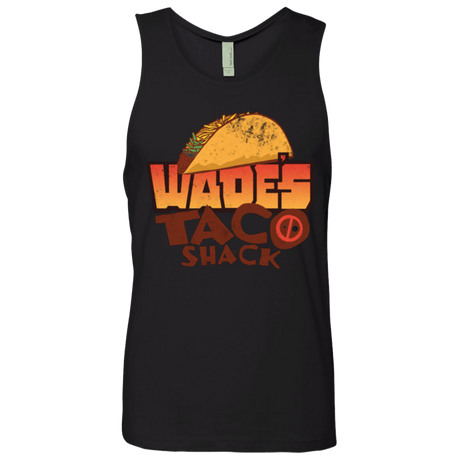 T-Shirts Black / Small Wade Tacos Men's Premium Tank Top