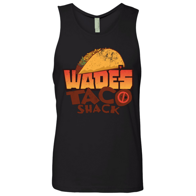 T-Shirts Black / Small Wade Tacos Men's Premium Tank Top