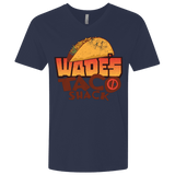 T-Shirts Midnight Navy / X-Small Wade Tacos Men's Premium V-Neck