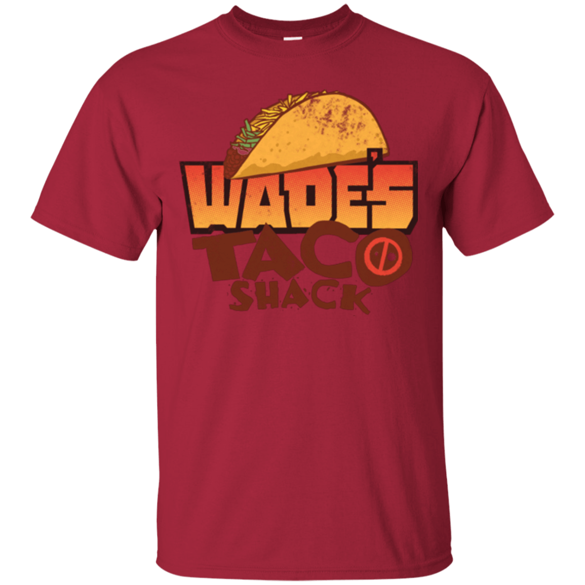 T-Shirts Cardinal / Small Wade Tacos T-Shirt