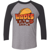 T-Shirts Premium Heather/ Vintage Black / X-Small Wade Tacos Triblend 3/4 Sleeve