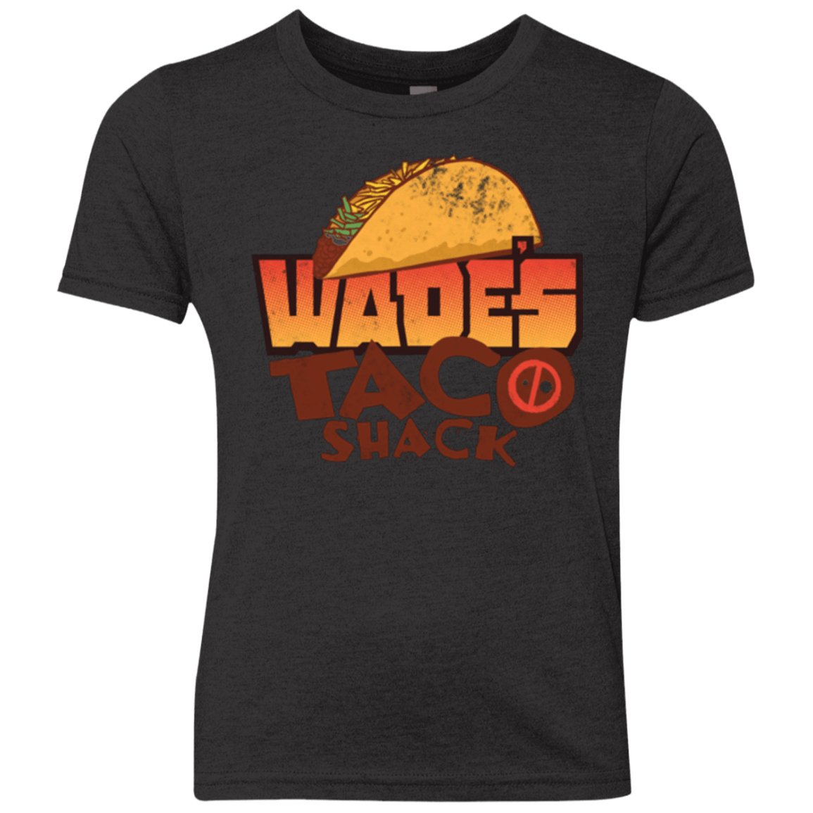 T-Shirts Vintage Black / YXS Wade Tacos Youth Triblend T-Shirt
