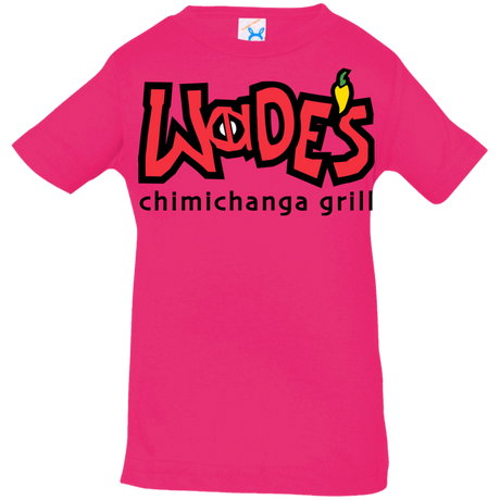 T-Shirts Hot Pink / 6 Months Wades Grill Infant Premium T-Shirt