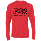 Wades Grill Triblend Long Sleeve Hoodie Tee