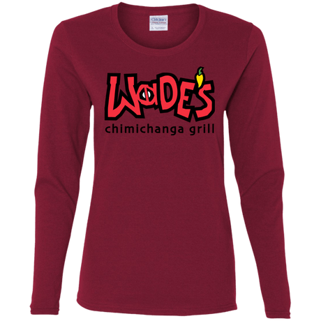 Wades Grill Women's Long Sleeve T-Shirt