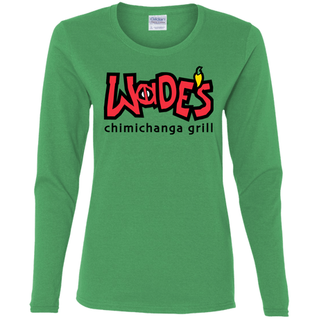 Wades Grill Women's Long Sleeve T-Shirt