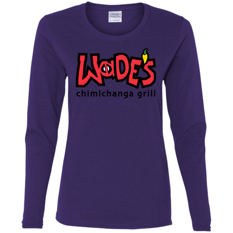 Wades Grill Women's Long Sleeve T-Shirt