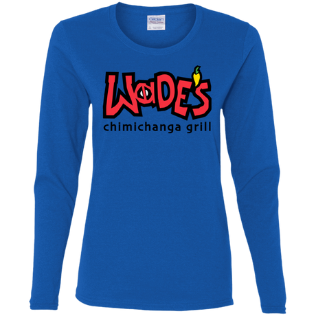 Wades Grill Women's Long Sleeve T-Shirt