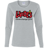 T-Shirts Sport Grey / S Wades Grill Women's Long Sleeve T-Shirt