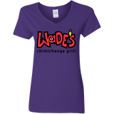 Wades Grill Women's V-Neck T-Shirt