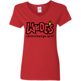 Wades Grill Women's V-Neck T-Shirt