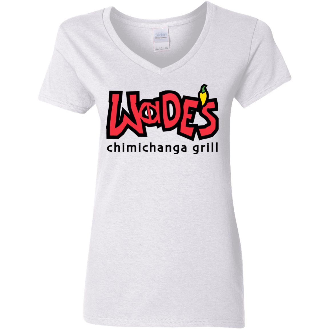 Wades Grill Women's V-Neck T-Shirt