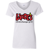 Wades Grill Women's V-Neck T-Shirt