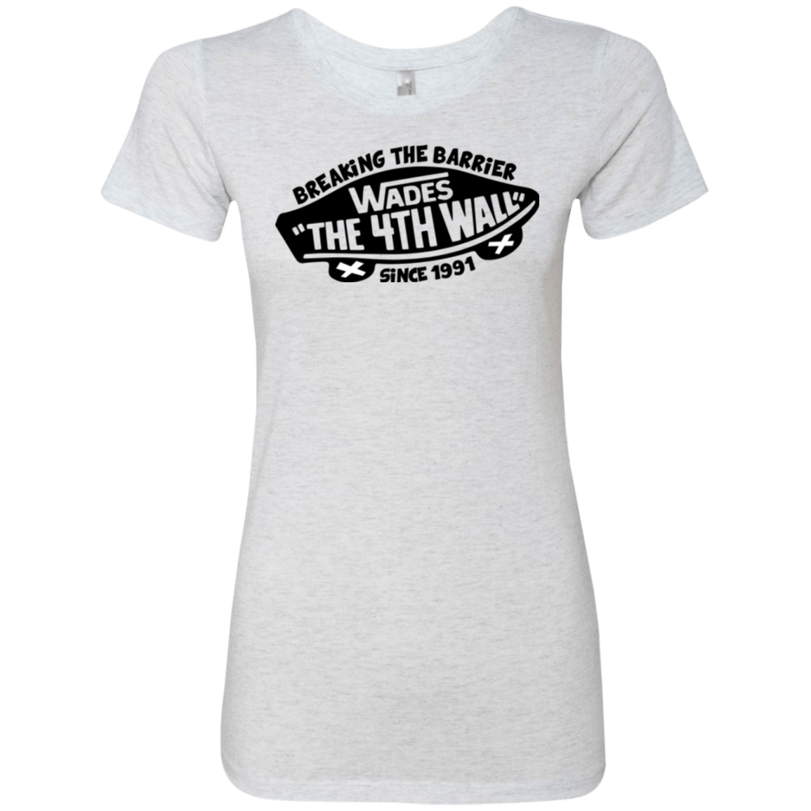 T-Shirts Heather White / Small Wades Women's Triblend T-Shirt