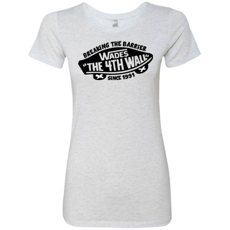 T-Shirts Heather White / Small Wades Women's Triblend T-Shirt