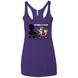 T-Shirts Purple / X-Small WagonRide Women's Triblend Racerback Tank
