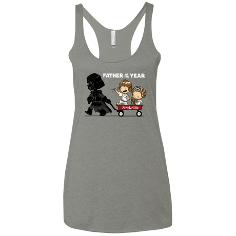 T-Shirts Venetian Grey / X-Small WagonRide Women's Triblend Racerback Tank