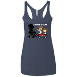 T-Shirts Vintage Navy / X-Small WagonRide Women's Triblend Racerback Tank