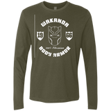 T-Shirts Military Green / Small Wakanda Men's Premium Long Sleeve