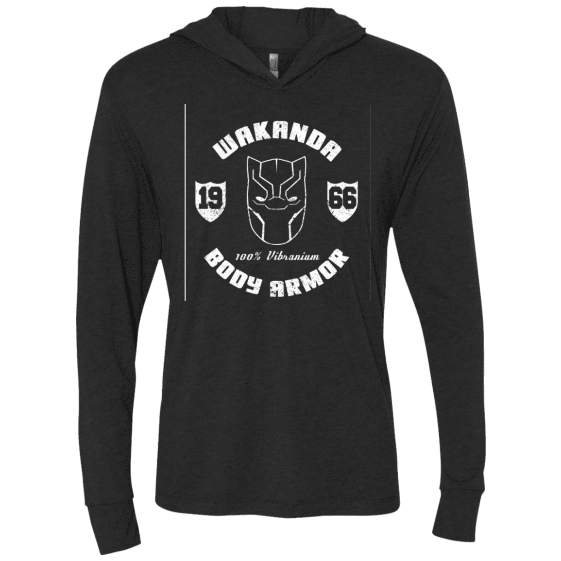 T-Shirts Vintage Black / X-Small Wakanda Triblend Long Sleeve Hoodie Tee