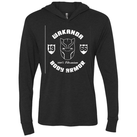 T-Shirts Vintage Black / X-Small Wakanda Triblend Long Sleeve Hoodie Tee