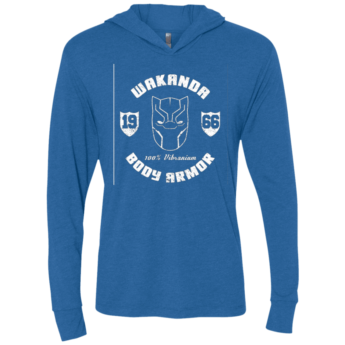 T-Shirts Vintage Royal / X-Small Wakanda Triblend Long Sleeve Hoodie Tee