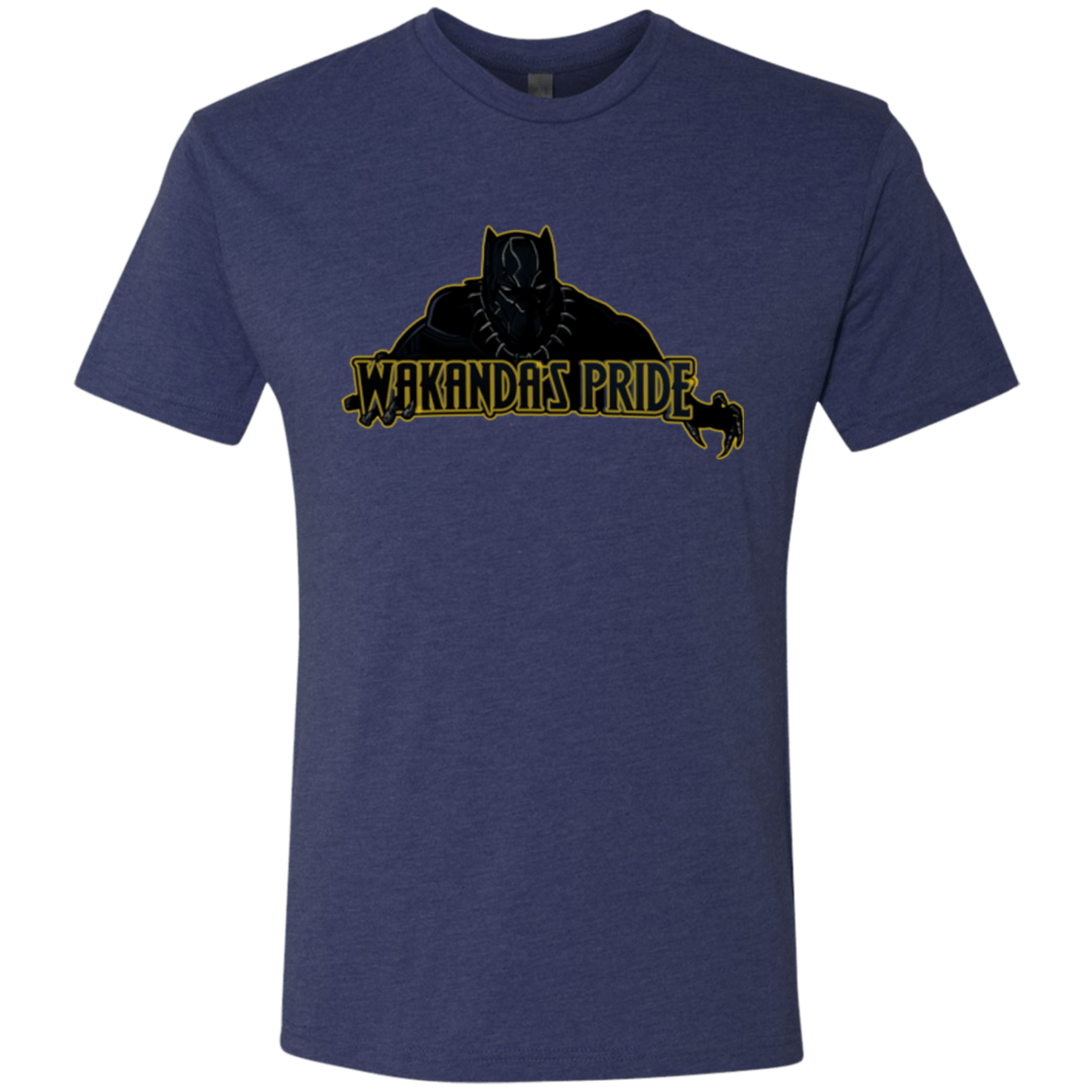 T-Shirts Vintage Navy / S Wakandas Pride Men's Triblend T-Shirt