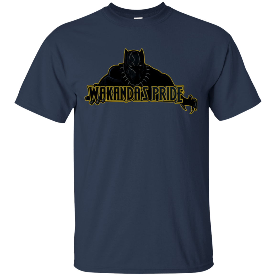 T-Shirts Navy / S Wakandas Pride T-Shirt