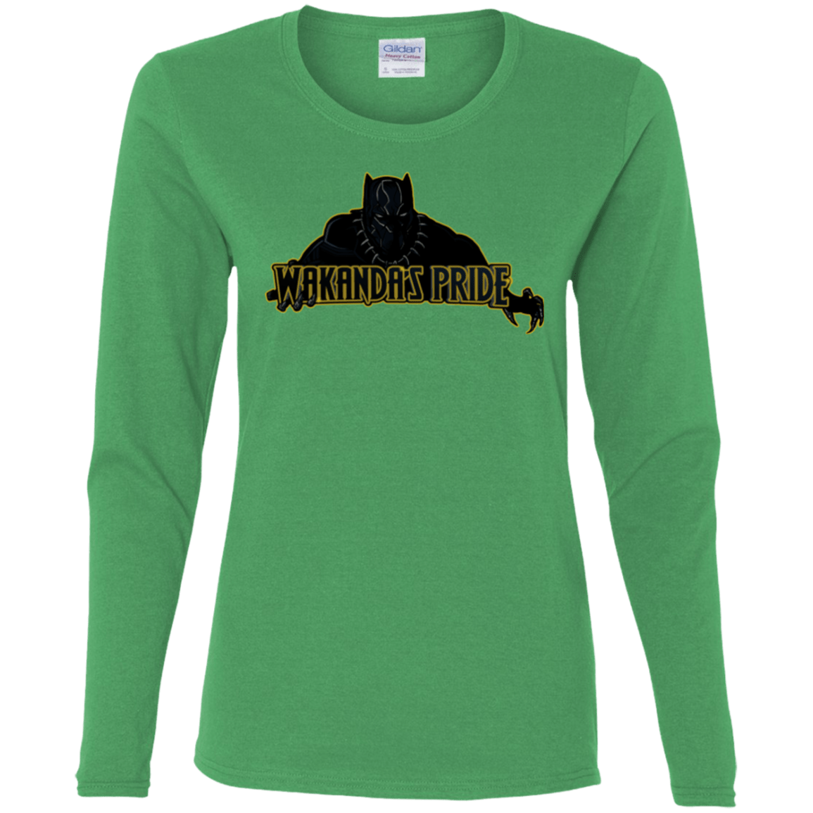 T-Shirts Irish Green / S Wakandas Pride Women's Long Sleeve T-Shirt