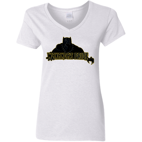 Wakandas Pride Women's V-Neck T-Shirt