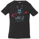 T-Shirts Black / 6 Months Wake up 28064212 Infant Premium T-Shirt