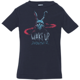 T-Shirts Navy / 6 Months Wake up 28064212 Infant Premium T-Shirt