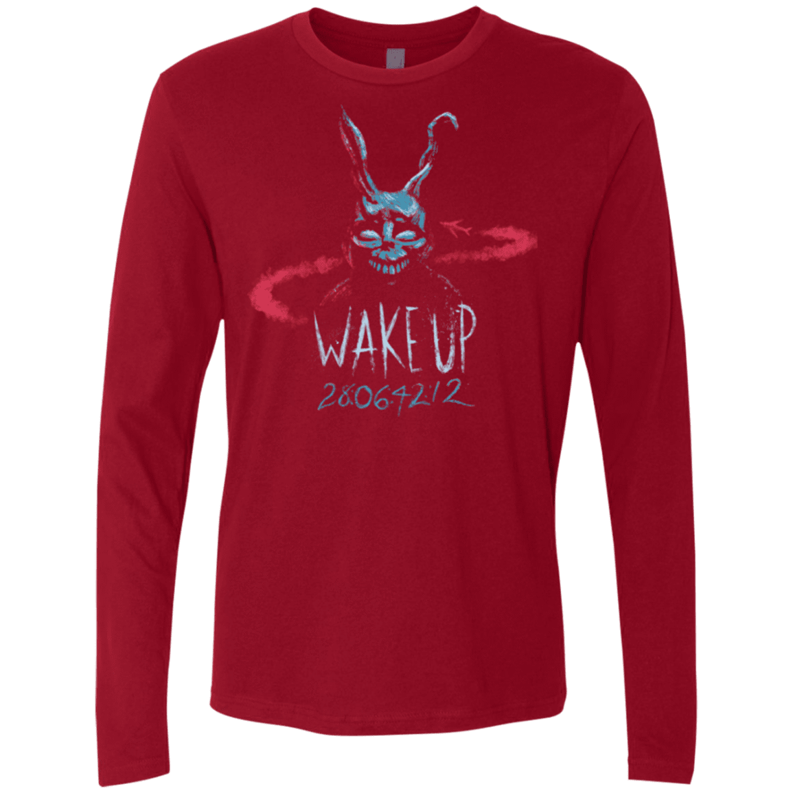 T-Shirts Cardinal / Small Wake up 28064212 Men's Premium Long Sleeve