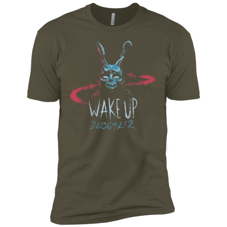 T-Shirts Military Green / X-Small Wake up 28064212 Men's Premium T-Shirt