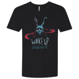 T-Shirts Black / X-Small Wake up 28064212 Men's Premium V-Neck