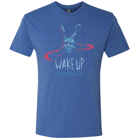 T-Shirts Vintage Royal / Small Wake up 28064212 Men's Triblend T-Shirt