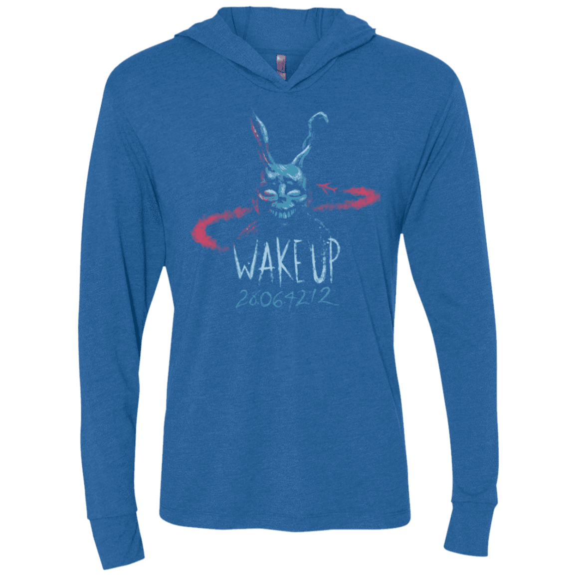 T-Shirts Vintage Royal / X-Small Wake up 28064212 Triblend Long Sleeve Hoodie Tee