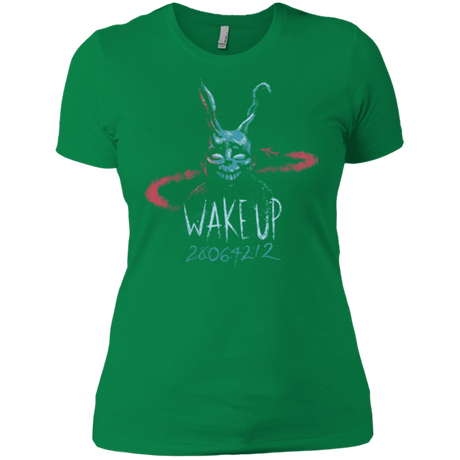 T-Shirts Kelly Green / X-Small Wake up 28064212 Women's Premium T-Shirt