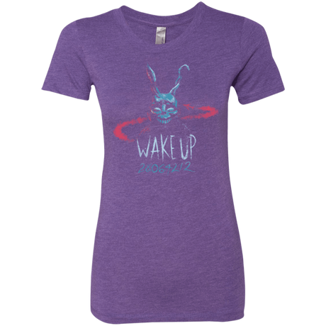 T-Shirts Purple Rush / Small Wake up 28064212 Women's Triblend T-Shirt
