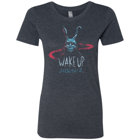 T-Shirts Vintage Navy / Small Wake up 28064212 Women's Triblend T-Shirt
